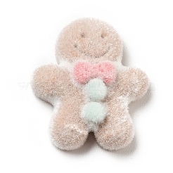 Кабошоны из непрозрачной рождественской смолы&nbsp;LS-RESI-G042-A01