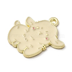 Золотили эмали сплава подвески&nbsp;ENAM-L049-01G-08