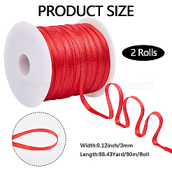 90м органзовая лента&nbsp;OCOR-WH20005-50G