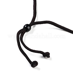 Ожерелья с подвесками в форме сердца из натурального жадеита&nbsp;NJEW-F321-05