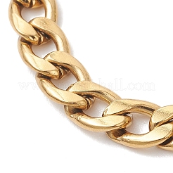 Bracelets à maillons cubains en acier inoxydable 304&nbsp;BJEW-JB13530