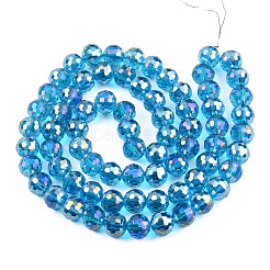 Гальванизируйте прозрачное стекло бисер нитей&nbsp;EGLA-N002-46-H06