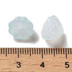 Двухцветные акриловые бусины&nbsp;OACR-H039-01E