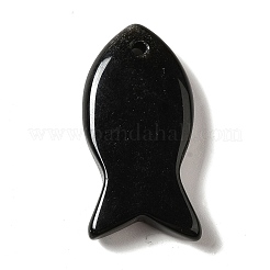 Природные подвески обсидиана&nbsp;G-G932-B01