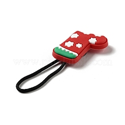 Рождественские пластиковые подвесные украшения из пвх&nbsp;LS-KY-G018-B09