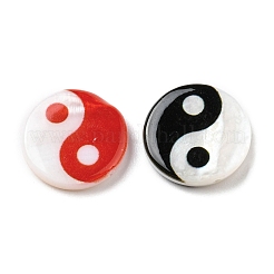 Набивные бусины из натуральных пресноводных раковин&nbsp;SHEL-R129-07C