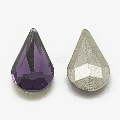 Torna a punta cabochon strass vetro&nbsp;RGLA-T082-5x8mm-16