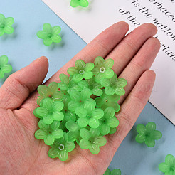 Матовые акриловые колпачки из бисера&nbsp;MACR-S371-08A-734