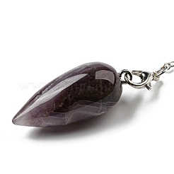 Natürlicher Amethyst-Kugelanhänger&nbsp;G-Q1002-07P-12