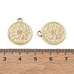 Colgantes de acero inoxidable 304 con engastes de rhinestone&nbsp;SA-CBA3037-03G