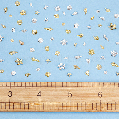 4 коробка 2 цвета 10 г железное украшение для ногтей&nbsp;MRMJ-OC0003-14