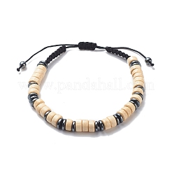 3pcs 3 bracelets empilables de style morse&nbsp;BJEW-JB08838-02