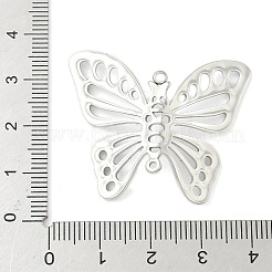 Подвески-бабочки из полой нержавеющей стали 304&nbsp;STAS-L293-16A-P