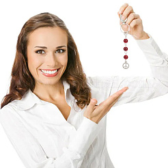 Украшения из стеклянных круглых бусин&nbsp;HJEW-AB00565