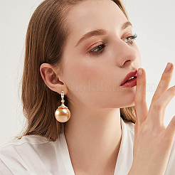 16 шт. латунные серьги-гвоздики&nbsp;KK-BC0008-50