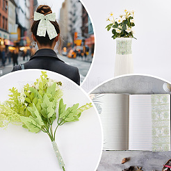 5 ярд полиэстеровых цветочных кружевных лент с пайетками&nbsp;OCOR-GF0005-24A