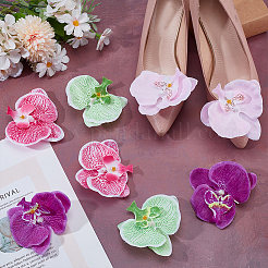 8 шт. 4 стиля железный зажим для обуви&nbsp;HJEW-ME00035