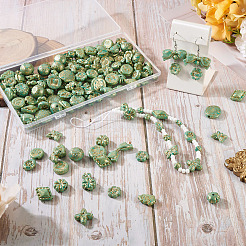 92 шт. Непрозрачные акриловые бусины&nbsp;OACR-TA0003-77