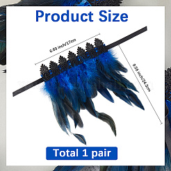 Ärmelschoner aus Polyester&nbsp;AJEW-WH20011-77B
