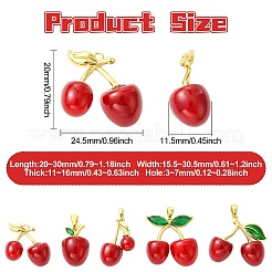 5 шт. 5 подвески из латунной смолы&nbsp;KK-CJ0004-06