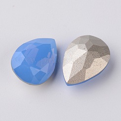 Cabochons en verre strass en forme de larme&nbsp;X-RGLA-I001-10x7mm-033