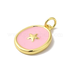 Латунь эмаль подвески&nbsp;KK-H487-16G