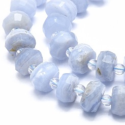 Naturali pizzo blu agata perline fili&nbsp;G-F715-033B
