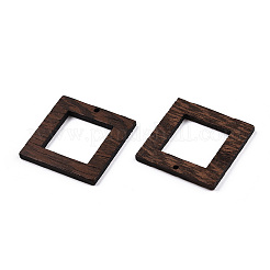 Pendentifs en bois de wengé naturel&nbsp;WOOD-T023-53