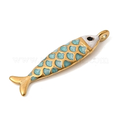 Подвески из нержавеющей стали 304 с эмалью&nbsp;STAS-B128-52G-01