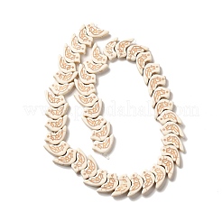 Нити из синтетических бирюзовых бусин&nbsp;G-E594-01