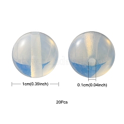 20шт опаловые круглые бусины&nbsp;G-YW0001-27A