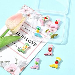 8 шт. 8-цветные стеклянные бусины&nbsp;LAMP-FS0001-62