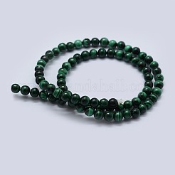 Chapelets de perles en malachite naturelle&nbsp;G-F571-27AB2-8mm