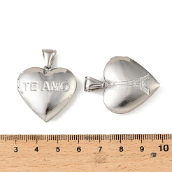 Подвески-медальоны из нержавеющей стали 316&nbsp;STAS-K321-21P