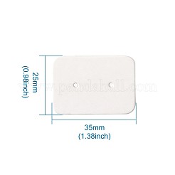 Tagliandi di prezzo di carta kraft di visualizzazione orecchino di gioielli&nbsp;X-CDIS-TAC0001-02C