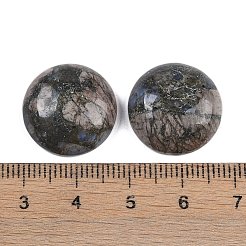 Cabochon di glaucofane naturale&nbsp;G-T020-18mm-40