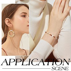 1000 шт. 10-цветные стеклянные бусины с имитацией жемчуга&nbsp;HY-SP0001-01D