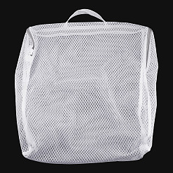 2 sac à linge en maille polyester avec fermeture éclair et poignées&nbsp;ABAG-TA0002-18A