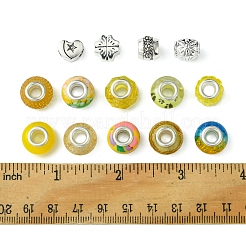 Европейские бусины из сплава и смолы в тибетском стиле своими руками DIY-FS0006-78B