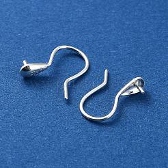 Tropfenohrringhaken aus Sterlingsilber&nbsp;STER-H109-01