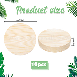 Unfertige Holzplatten&nbsp;LS-WOOD-WH0050-069B