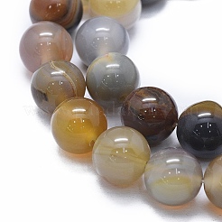 Filo di perline di agata naturale&nbsp;G-I245-70B-01