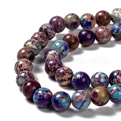 Натуральные имперские нитки из яшмы&nbsp;X-G-I122-8mm-15