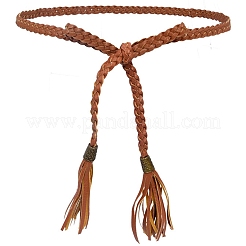 Ceinture à chaîne en simili cuir&nbsp;AJEW-WH20007-70