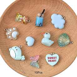 1 пакетик подвесок из смолы&nbsp;RESI-FS0002-22