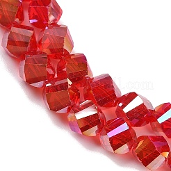 Гальванизируйте прозрачное стекло бисер нитей&nbsp;EGLA-B011-02A-AB01