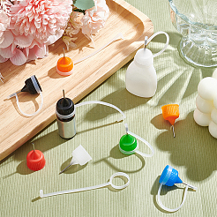 Benecrea 36 компл. 6 цвета железный сменный колпачок для иглы&nbsp;FIND-BC0003-99