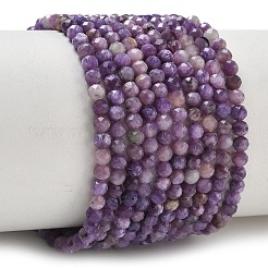 Chapelets de perles de charoite naturel&nbsp;GG-CBA5A1A-A03-03