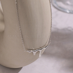 Минималистичные подвески в форме лавы из нержавеющей стали 304 для женщин.&nbsp;EJ9264-2