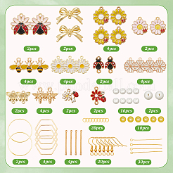 Наборы для изготовления сережек с подвесками своими руками&nbsp;DIY-SC0003-31